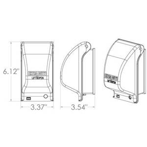 Hubbell Incorporated MX3200 EXTRA DUTY® Weatherproof While In Use Cover, 1-Gang