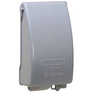 Hubbell Incorporated MX4280S EXTRA DUTY® Weatherproof While In Use Cover, 1-Gang