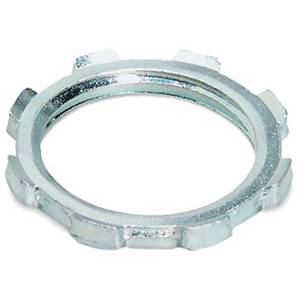 T&B® 141 Case Hardened Conduit Locknut, 1/2 in, For Use With Rigid/IMC Conduits, Steel