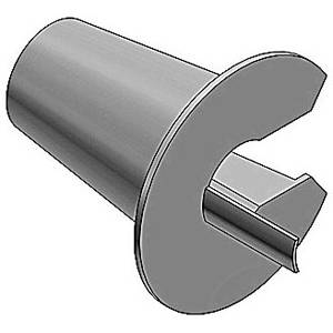 T&B® 391 Anti-Short Colorized Conduit Bushing, 14 to 4 AWG AC Cable, Plastic