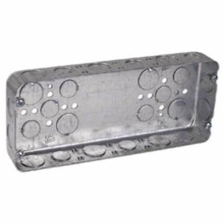 70 Cu Inch, 26-Knockout, Thomas & Betts Corporation 4G-1/2-3/4 Conduit Gang Box