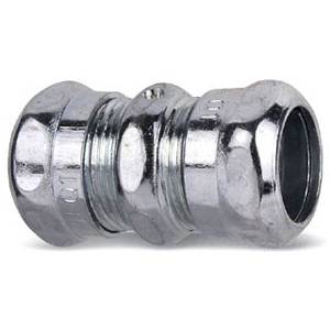 T&B® 5120 Conduit Coupling, 1/2 in, For Use With EMT Conduits, Steel, Electro-Zinc Plated