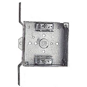21 Cu Inch, 9-Knockout, Thomas & Betts Corporation 52151-CVX Square Outlet Box