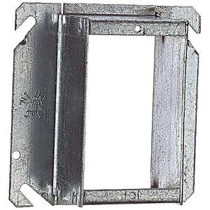 4", Thomas & Betts Corporation 52C5011/2-25 Square Box Cover, Raised