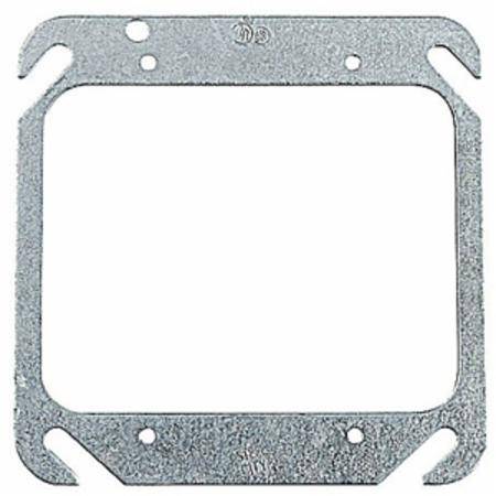 4", Thomas & Betts Corporation 52-C-00 Square Box Cover, Flat