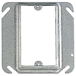 4", Thomas & Betts Corporation 52-C-14 Square Box Cover, Raised