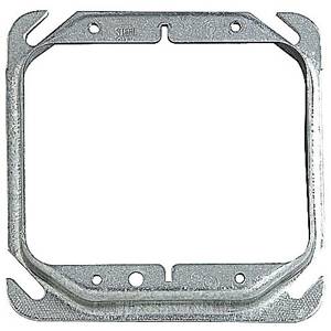 4", Thomas & Betts Corporation 52-C-18-5/8-25 Square Box Cover, Raised