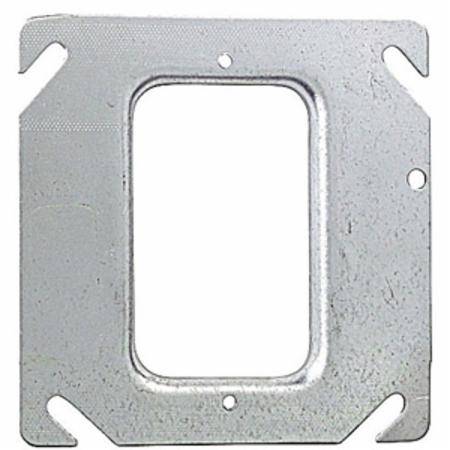 4", Thomas & Betts Corporation 52-C-36 Square Box Cover, Raised