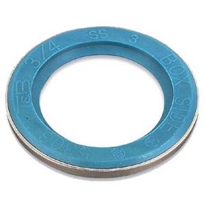 T&B® 5311 Sealing Ring With Stainless Steel Retainer, 4 in, For Use With Rigid/IMC Conduits, Santoprene™ TPE/Steel, Electro-Zinc Plated