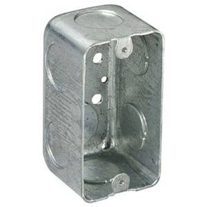 14.5 Cu Inch, 3/4" KO, Thomas & Betts Corporation 58371-3/4 Utility Box