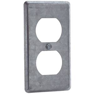 1-Gang, Thomas & Betts Corporation 58-C-7 Utility Box Cover, Rectangle