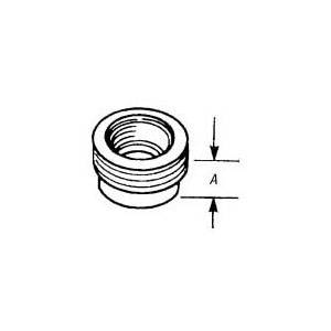 T&B® 604-TB Threaded Conduit Reducer, 1-1/4 to 1/2 in, For Use With Rigid/IMC Conduits, Steel