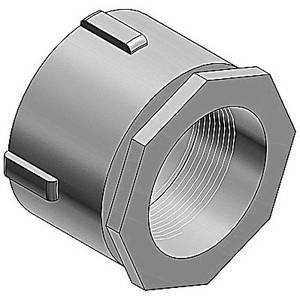 T&B® Erickson® 677 Threaded Conduit Coupling, 1 in, For Use With Rigid/IMC Conduits, Malleable Iron