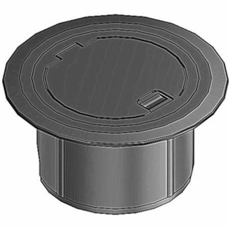 Steel City® 68R-CST-BLK Non-Metallic Cover Kit, 5-5/32 in Dia, 6 in D