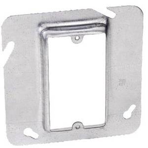 4-11/16", Thomas & Betts Corporation 72C14-5/8 Square Outlet Box Cover, Raised