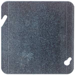 4-11/16", Thomas & Betts Corporation 72-C-1 Square Box Cover, Flat