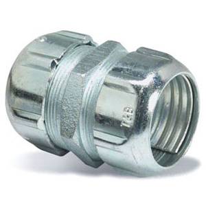 T&B® 8220 Threadless Compression Coupling, 3/4 in, For Use With Rigid/IMC Conduits, Malleable Iron