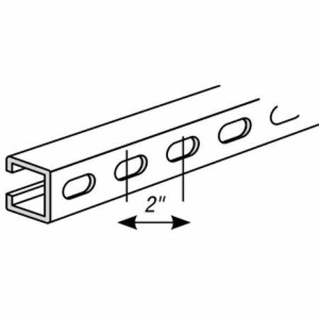 1-5/8" x 1-5/8" x 10', 12 Gauge, Thomas & Betts Corporation A1200HS-10-EG Channel Strut