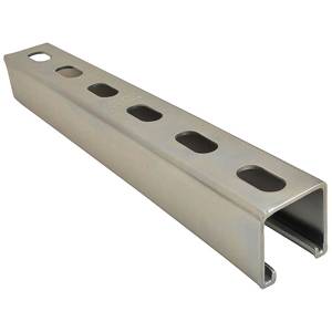 1-5/8" x 1-5/8" x 10', 12 Gauge, Thomas & Betts Corporation A1200HS-10-EG Channel Strut