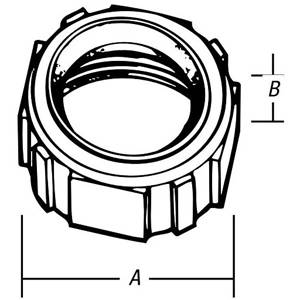 1/2" Thomas & Betts Corporation BI-901 Rigid/IMC Bushing