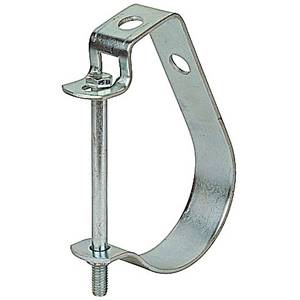Superstrut® C711-3 C711 Lay-In J-Pipe Hanger, 3 in Pipe, 1/2 in Rod, 500 lb Load, Steel, GoldGalv®