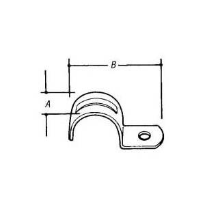 1-1/2" Thomas & Betts Corporation HS-105 Rigid/IMC Strap