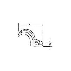 1/2" Thomas & Betts Corporation HS-401 Rigid/IMC Strap