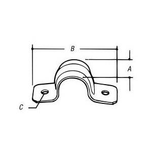 1" Thomas & Betts Corporation HS-903 Rigid/IMC Strap
