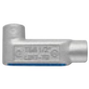 T&B® BlueKote® LB18SST Type LB Conduit Body With Cover, Gasket and Screw, 1/2 in Hub, Form 8 Form, 5.8 cu-in Capacity, 316 Stainless Steel, Polished