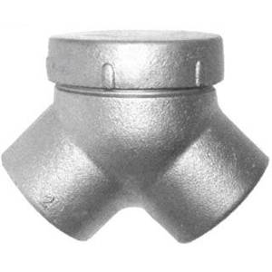 T&B® LBY15-TB Explosionproof Capped Elbow, 1/2 in Trade, 90 deg, Ductile Iron