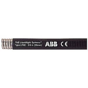 T&B® Liquidtight Systems™ LTXES02B-C Type LTXE Extreme Temperature Liquid Tight Conduit, 1/2 in Trade, 0.622 in ID x 0.84 in OD, 100 ft L, Steel