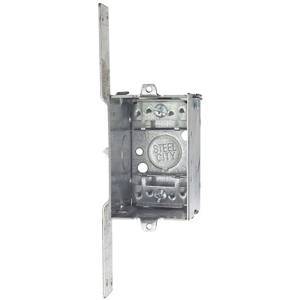 12.5 Cu Inch, 7-Knockout, Thomas & Betts Corporation LXV-25 Switch Box, 1-Gang