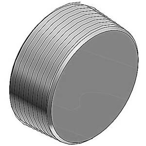 T&B® PLG1-TB Explosionproof Dust-Ignition Proof Recessed Plug With Flush Head, 1/2 in, For Use With Rigid/IMC Conduits, Iron, Zinc Plated