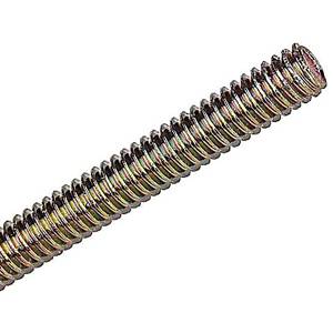 1/4"- 20 TPI x 6', 900 Lb Load Rated, Thomas & Betts Corporation R-628 Threaded Rod