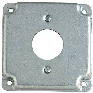 4", Thomas & Betts Corporation RS-11 Square Box Surface Cover, Raised