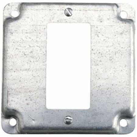 4", Thomas & Betts Corporation RS-16-CC Square Box Surface Cover, Raised