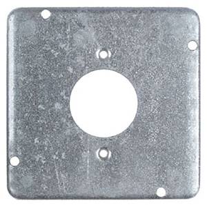 4-11/16", Thomas & Betts Corporation RSL-4 Square Box Surface Cover, Raised