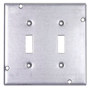 4-11/16", Thomas & Betts Corporation RSL-5 Square Box Surface Cover, Raised