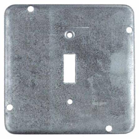 4-11/16", Thomas & Betts Corporation RSL-9 Square Box Surface Cover, Raised