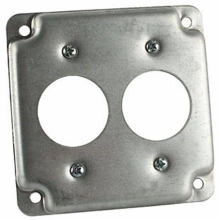 4", Thomas & Betts Corporation RS-10 Square Box Surface Cover, Raised