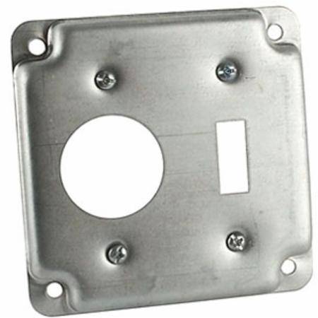 Crouse-Hinds RS1 Style RS 2-Gang Raintight Junction Box With Gasket, Feraloy Iron Alloy