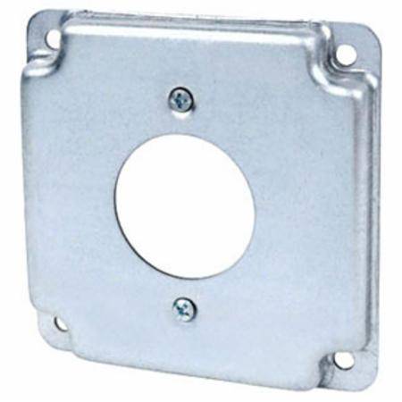 4", Thomas & Betts Corporation RS-4 Square Box Surface Cover, Raised