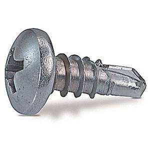Cable Tray SPW10SCR Self-Drilling Tapping Screw, For Use With Aluminum Cable Tray, 10 mm Screw, Steel