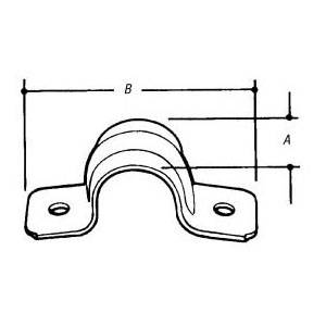 1/2" Thomas & Betts Corporation TS-901 EMT Strap