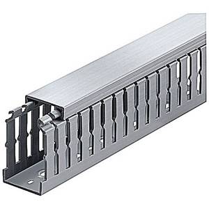 Ty-Duct® TYD1X2NPG6 Wiring Duct, 0.195 x 0.625 in Narrow Slot, 1 in W x 2 in D, PVC