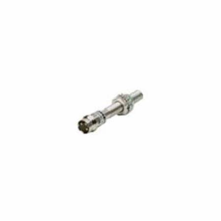 Turck 4608740 Shielded Inductive Sensor, 3-Wire DC NPN Output, NO Contact, 10 to 30 VDC