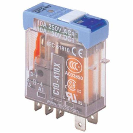 Turck C10-A10X/024VDC Power Relay, 1 Changeover Contact, 24 VDC V Coil