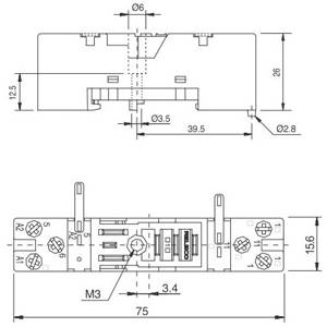 Turck Inc. R6800 Relay Socket Base