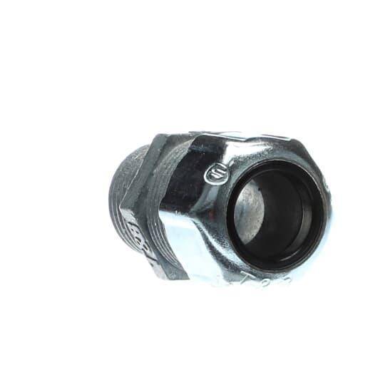 T&B® 2523 Ranger® Liquidtight Strain Relief Cord Connector, 1/2 in Trade, 0.45 to 0.56 in Cable Openings, Die Cast Zinc, Zinc Plated