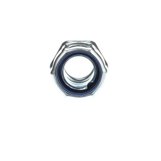 T&B® 5234-TB Non-Insulated Straight Conduit Connector, 1 in Trade, Steel, Chromate Coated/Electro-Zinc Plated